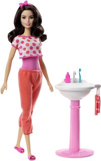 Кукла Barbie и Ванная комната FPR56