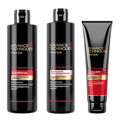 Набор AVON ADV "Восстановление" (шампунь 250мл + бальзам 250мл + маска 150мл)