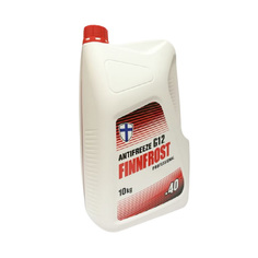 Антифриз красный FINNFROST - 40*С G12 10 л. Nord