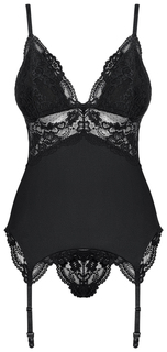 Эластичный корсаж с кружевом Obsessive
