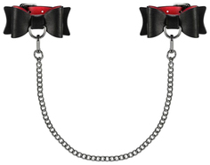 Элегантные манжеты со строгими бантиками Obsessive