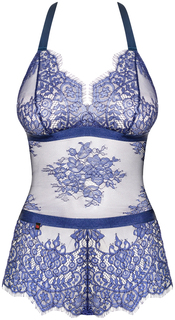 Эффектное кружевное боди Flowlace Obsessive VC Flowlace teddy