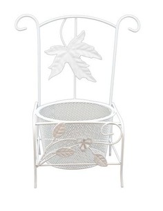 Металлический стул-кашпо, 11,5x10,5x21,5 см Scrap Berrys
