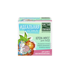 Крем для лица Чистая линия "Идеальная кожа" для сухой и чувствительной кожи 45 мл