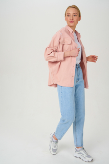 Рубашка женская Tom Farr T4F W2905.99 розовая 48 RU