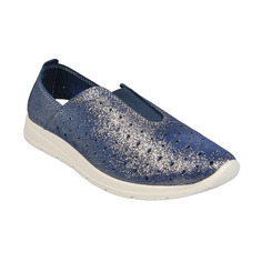 Слипоны женские Алми 64209-098400 синие 40 RU