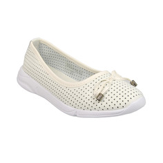 Балетки женские SPUR 022-01-06 белые 41 RU