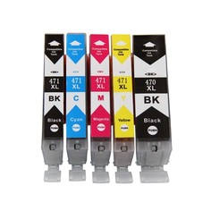 Картридж для струйного принтера SuperFine PGI-470/CLI-471, аналог Canon, цветной