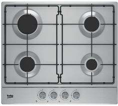 Встраиваемая газовая панель Beko HIRG64224X Silver