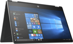 Ноутбук-трансформер HP Pavilion x360 15-dq1005ur Silver (104B0EA)