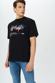 Футболка мужская ONLY & SONS 22018939 черная 52 RU