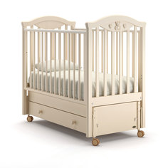 Кроватка Nuovita Lusso Swing маятник продольный avorio слоновая кость