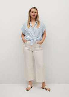 Рубашка из лиоцелла под деним - Lynn Mango