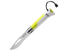 Нож Opinel Specialists Outdoor №08 White-Yellow 002320 - длина лезвия 85мм