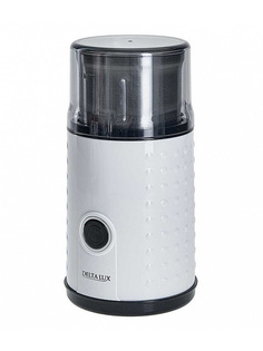 Кофемолка Delta Lux DE-2201 White