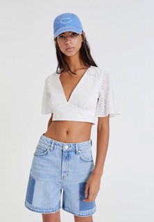 Шорты джинсовые Pull&Bear