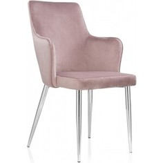 Стул на металлокаркасе Woodville Benza purple fabric