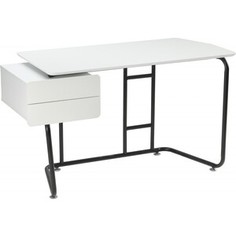 Компьютерный стол Woodville Desk white/black