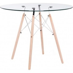 Стеклянный стол Woodville PT-151 90