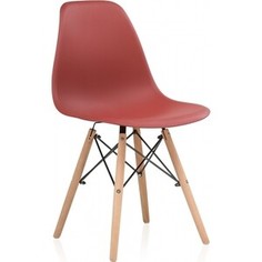 Пластиковый стул Woodville Eames PC-015 bordeaux