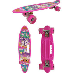 Скейт пластиковый Navigator пластиковые колеса полиуретан Т17037