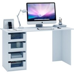 Стол письменный Мастер Прайм-56 белый СТЛ-Прайм-56-БТ