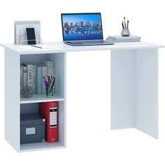 Стол компьютерный Мастер Прайм-40 белый СТЛ-Прайм-40-БТ