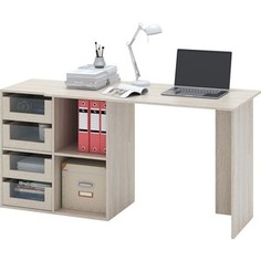 Стол компьютерный Мастер Прайм-47 дуб сонома СТЛ-Прайм-47-ДС