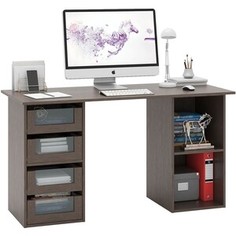 Стол двухтумбовый Мастер Прайм-64 венге СТЛ-Прайм-64-ВМ