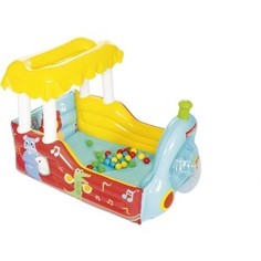 Игровой центр Bestway 93537 BW Поезд с 25 шариками, 132x94x89см, от 2 лет