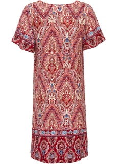 Платье с принтом Bonprix