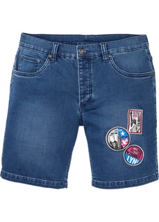 Шорты джинсовые Slim Fit Bonprix