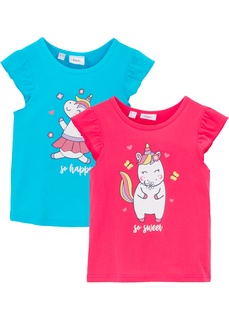 Футболка для девочки (2 шт.) Bonprix