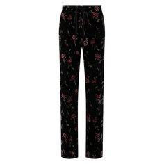 Брюки из вискозы и шелка REDVALENTINO
