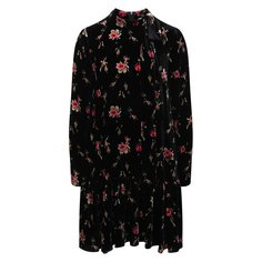 Платье из вискозы и шелка REDVALENTINO