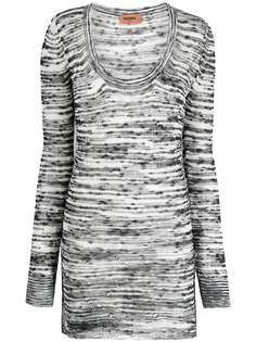 Missoni трикотажная футболка с длинными рукавами