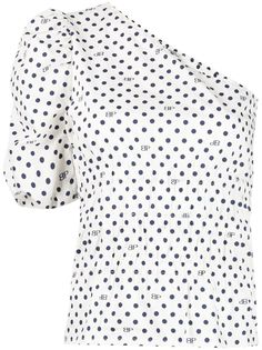 Baum Und Pferdgarten блузка на одно плечо с узором в горох