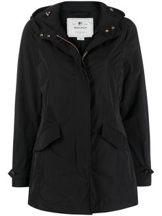 Woolrich пальто на молнии с воротником-воронкой