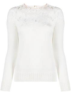 Ermanno Scervino джемпер с цветочным узором
