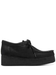 Clarks Originals туфли на платформе со шнуровкой
