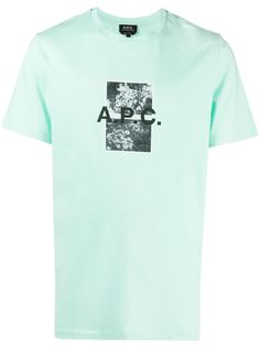 A.P.C. футболка с логотипом