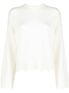 3.1 Phillip Lim scalloped alpaca wool jumper