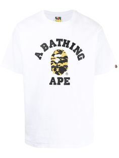 A BATHING APE® футболка с короткими рукавами и логотипом