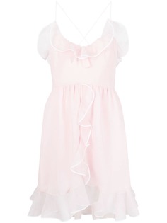 Giambattista Valli платье мини с оборками