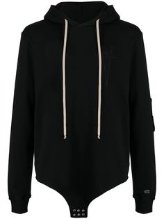 Rick Owens Lilies худи со вставкой в стиле боди