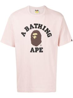 A BATHING APE® футболка с логотипом