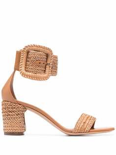 Casadei плетеные босоножки