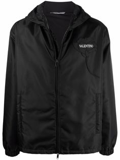 Valentino ветровка Mens Garden с цветочной вышивкой