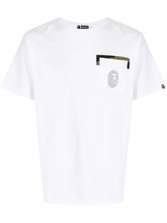 A BATHING APE® футболка с карманом