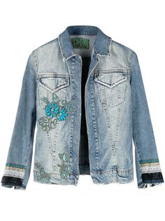 A.N.G.E.L.O. Vintage Cult декорированная джинсовая куртка 1990-х годов